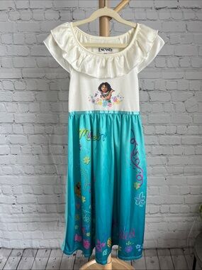 Disney Encanto Mirabel Floral Nightgown Dress